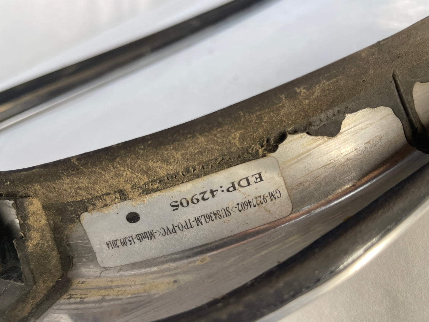 2015 Chevy SS Sedan RH & LH Door Roof Trim Opening Frame Reveal Molding Chrome OEM