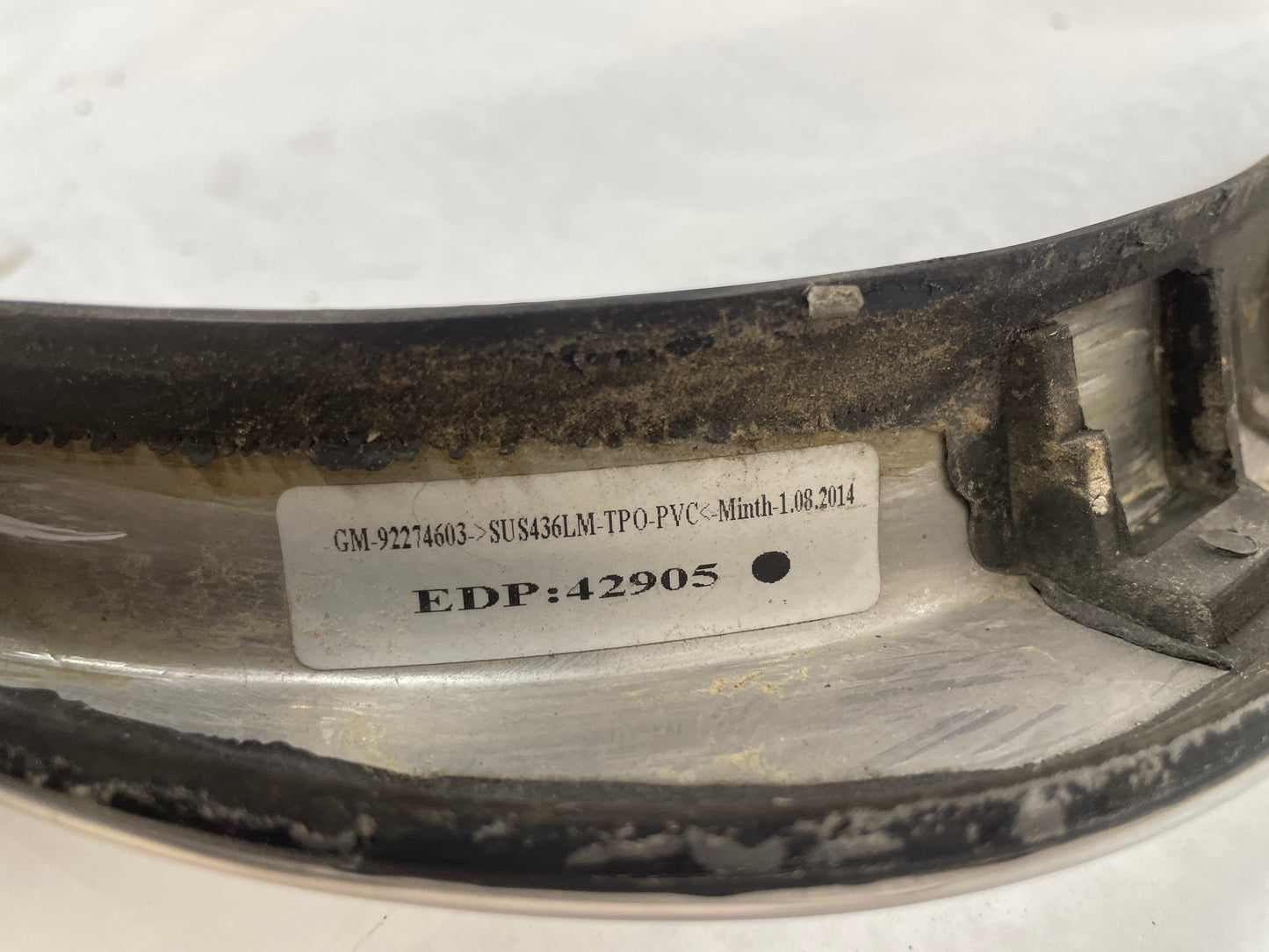 2015 Chevy SS Sedan RH & LH Door Roof Trim Opening Frame Reveal Molding Chrome OEM