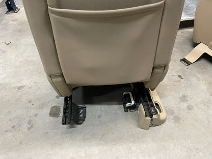 2009 GMC Sierra 2500HD SLT Seats Fronts and Rears Tan Cashmere OEM