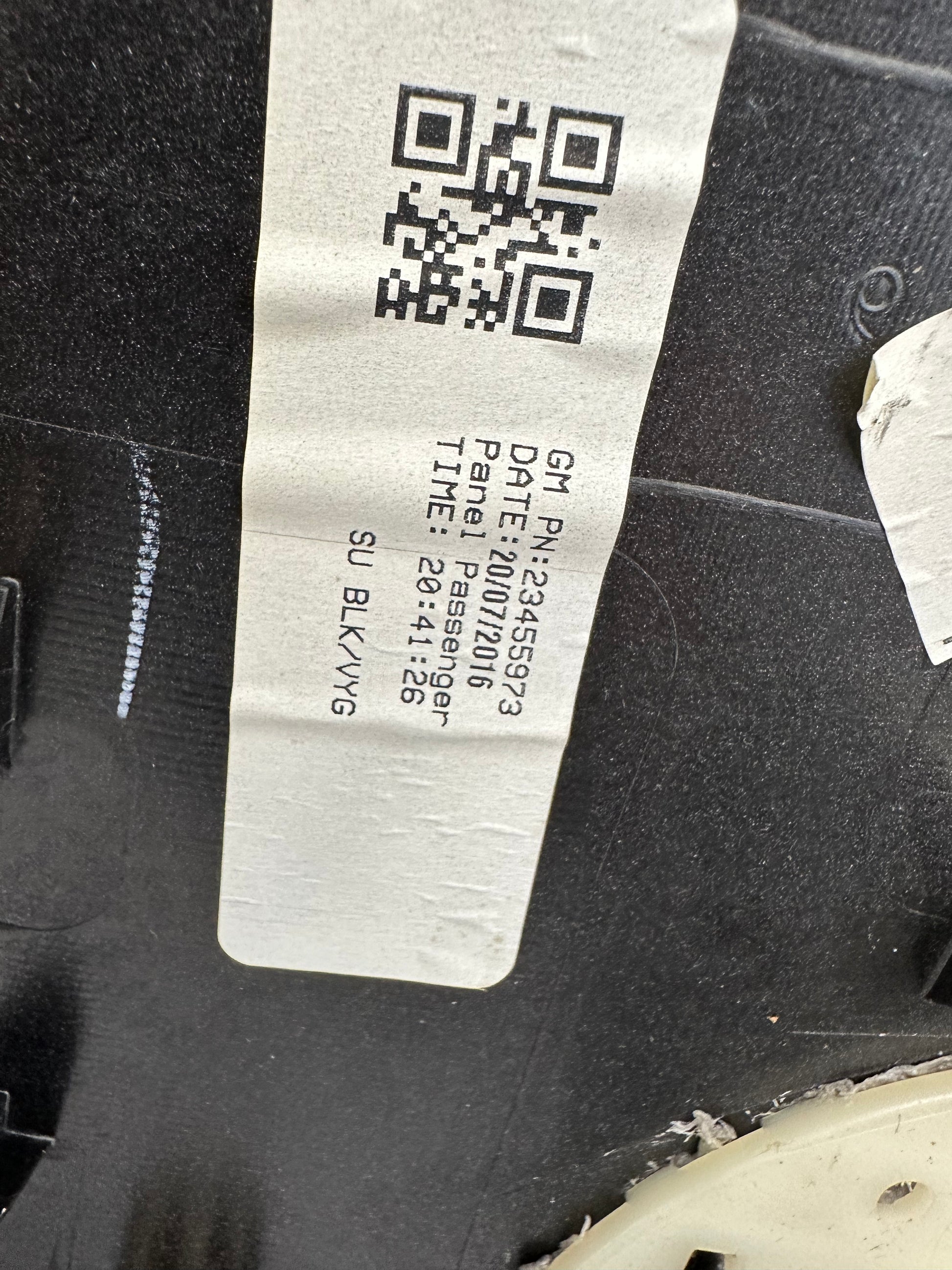 2017 Cadillac ATS-V Coupe RH Passenger Dash Pad Board Panel w/ Airbag Air Bag OEM - Day's Parts Yard