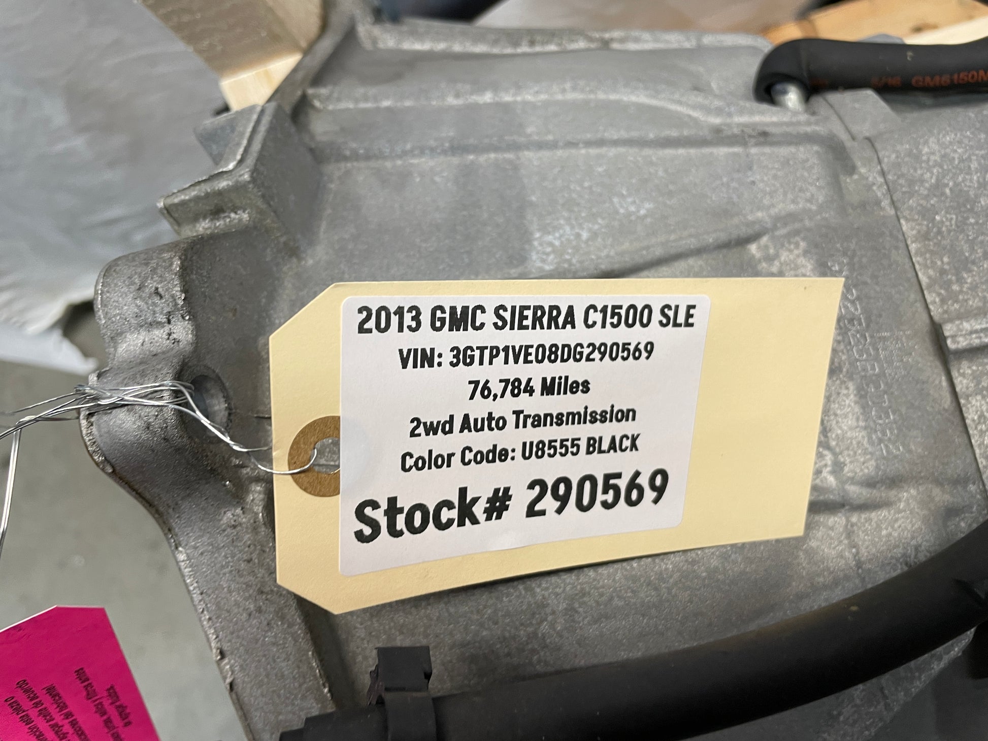 2013 GMC Sierra C1500 SLE 2wd Auto Transmission OEM - Day's Parts Yard