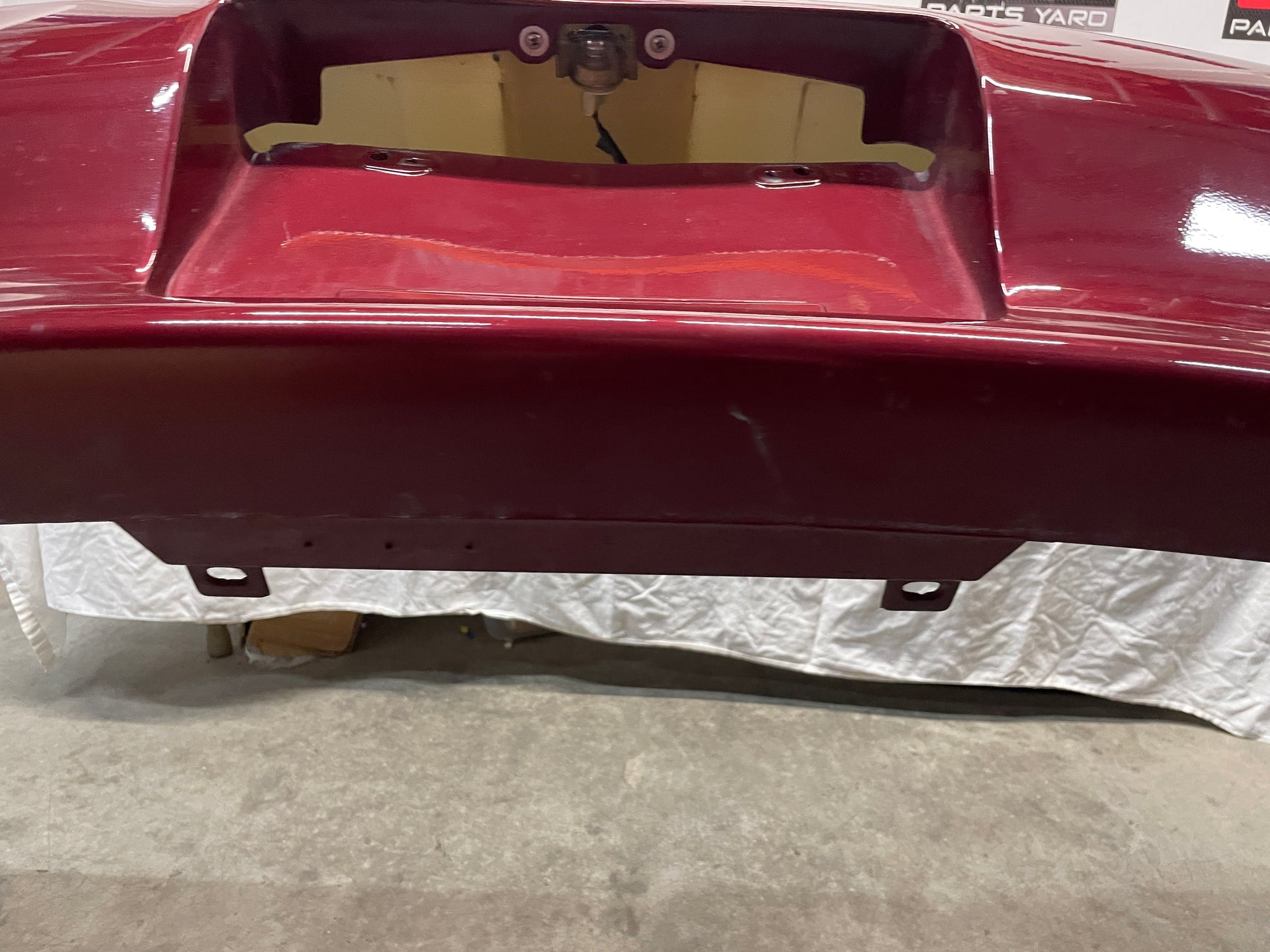 2002 Chevy Camaro Z28 Rear Bumper Cover Assembly Burgundy OEM - Day's Parts Yard