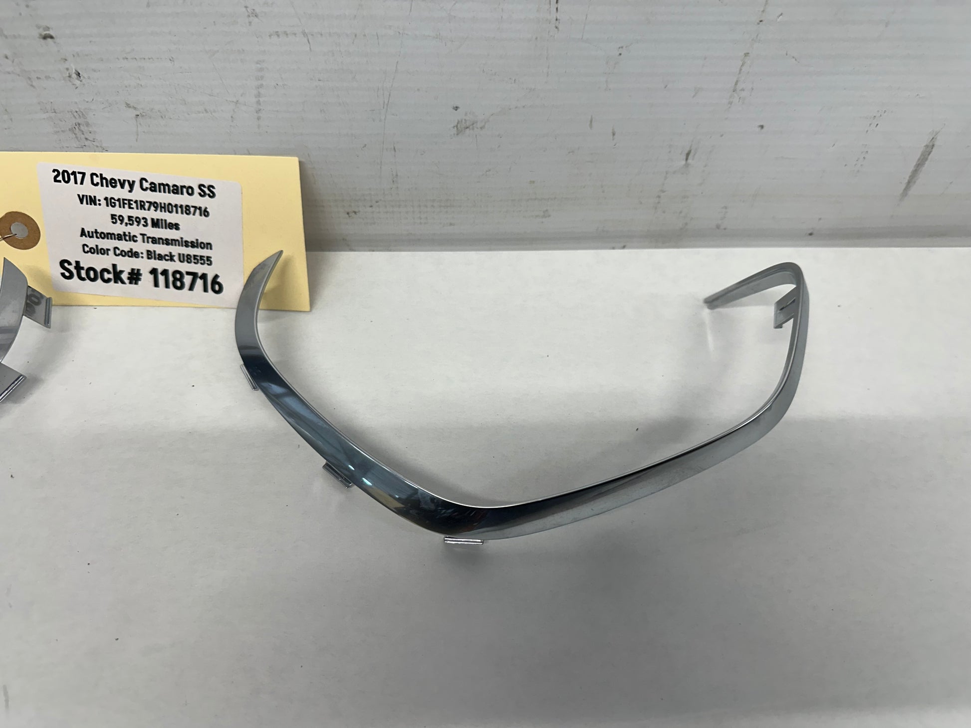 2017 Chevy Camaro SS Speedometer Gauge Cluster Chrome Dash Trim OEM - Day's Parts Yard