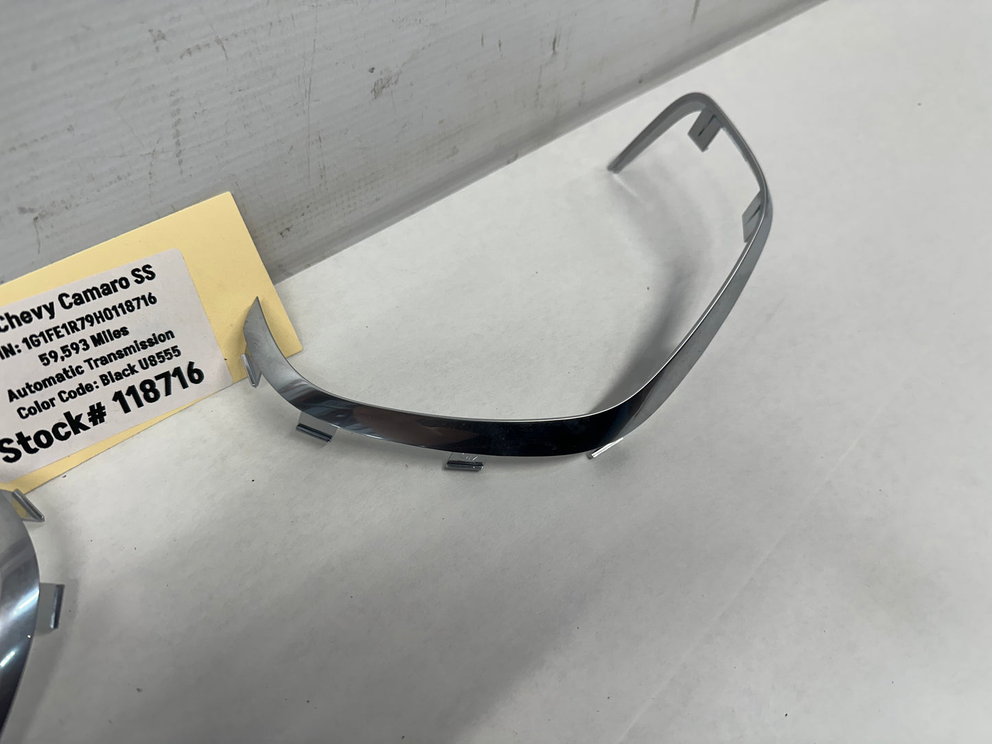 2017 Chevy Camaro SS Speedometer Gauge Cluster Chrome Dash Trim OEM - Day's Parts Yard