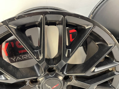 2008 Chevy C6 Corvette ZR1 ZR-1 Reproduction Wheels Fronts 18X8.5 Rears 19X10