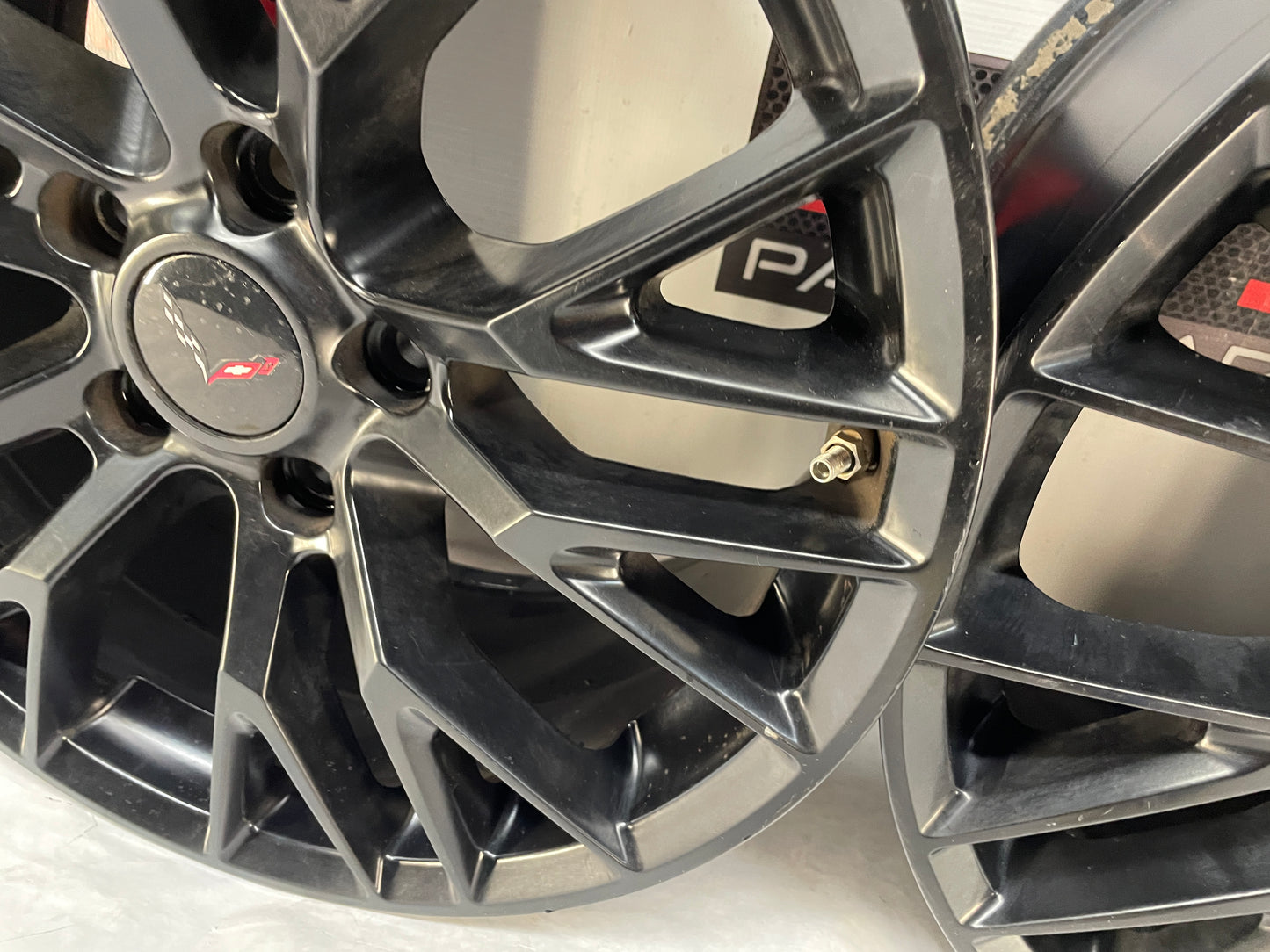 2008 Chevy C6 Corvette ZR1 ZR-1 Reproduction Wheels Fronts 18X8.5 Rears 19X10