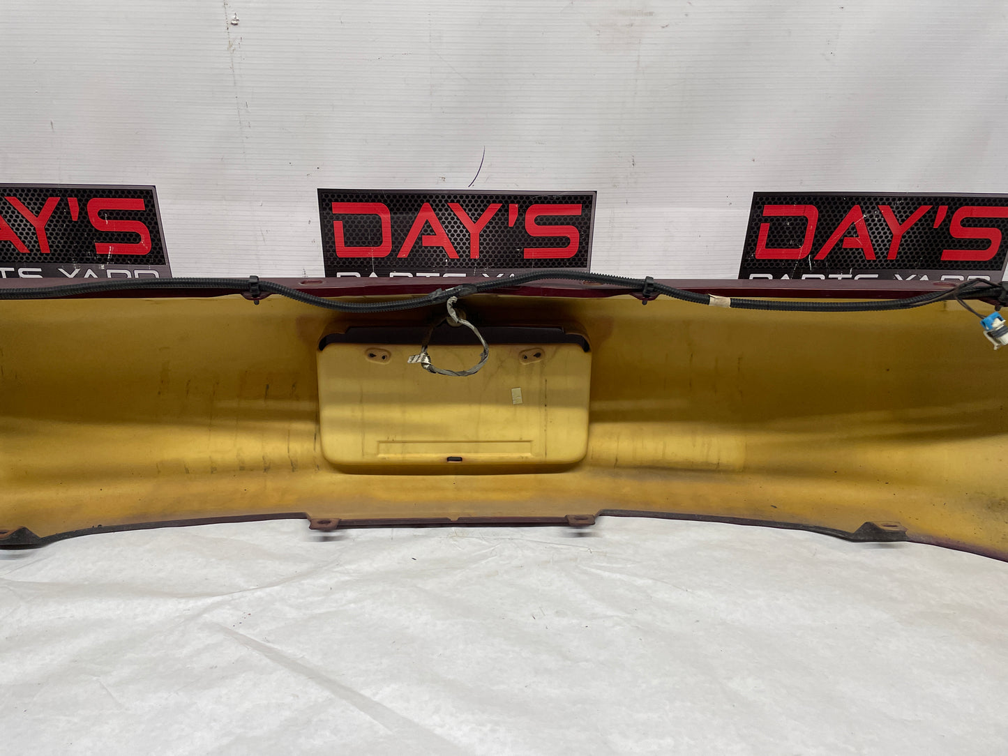 2002 Chevy Camaro Z28 Rear Bumper Cover Assembly Burgundy OEM - Day's Parts Yard