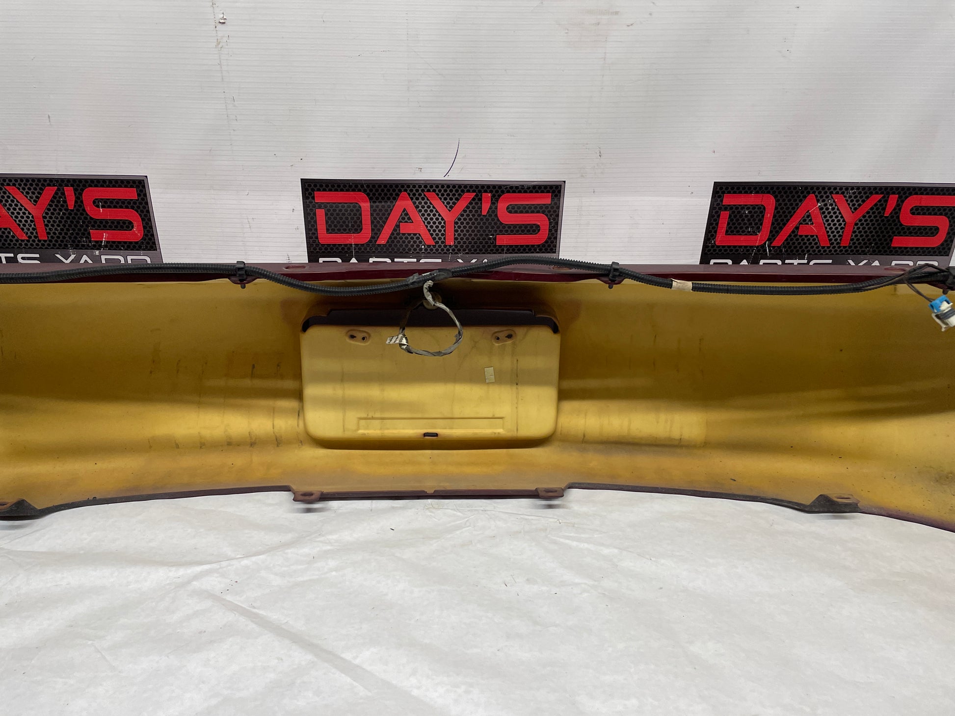 2002 Chevy Camaro Z28 Rear Bumper Cover Assembly Burgundy OEM - Day's Parts Yard