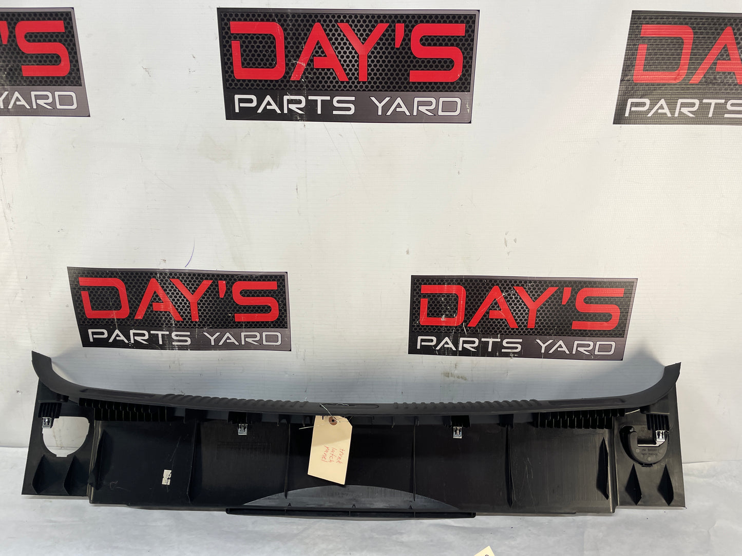 2009 Cadillac CTS-V Sedan Trunk Interior Cargo Liftgate Wall Plate Cover Trim Molding OEM - Day's Parts Yard