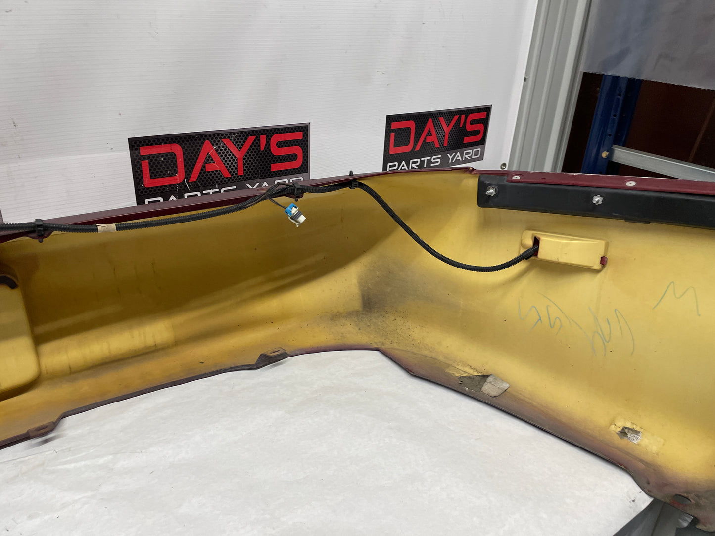 2002 Chevy Camaro Z28 Rear Bumper Cover Assembly Burgundy OEM - Day's Parts Yard