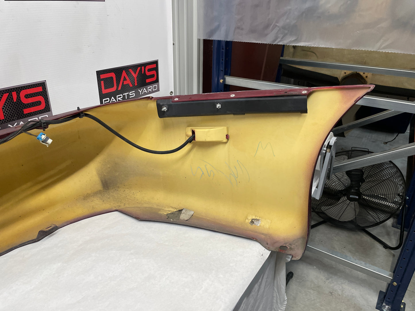 2002 Chevy Camaro Z28 Rear Bumper Cover Assembly Burgundy OEM - Day's Parts Yard