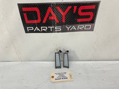 2009 Cadillac CTS-V Sedan RH & LH Aftermarket License Plate Tag Light - Day's Parts Yard