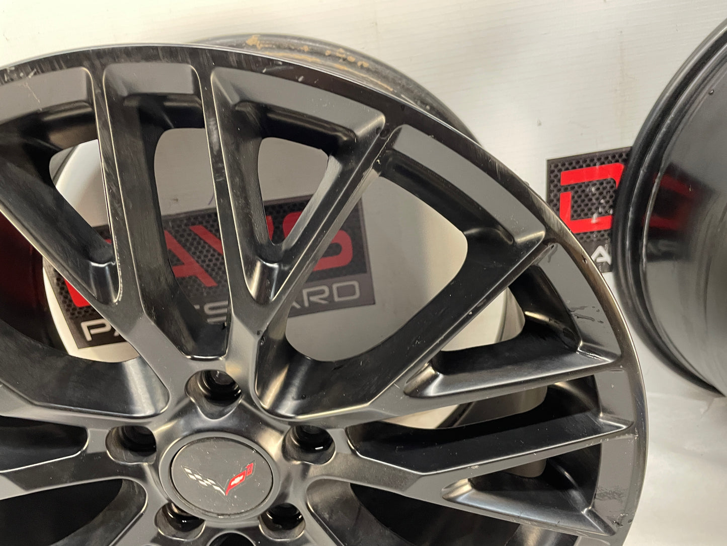 2008 Chevy C6 Corvette ZR1 ZR-1 Reproduction Wheels Fronts 18X8.5 Rears 19X10