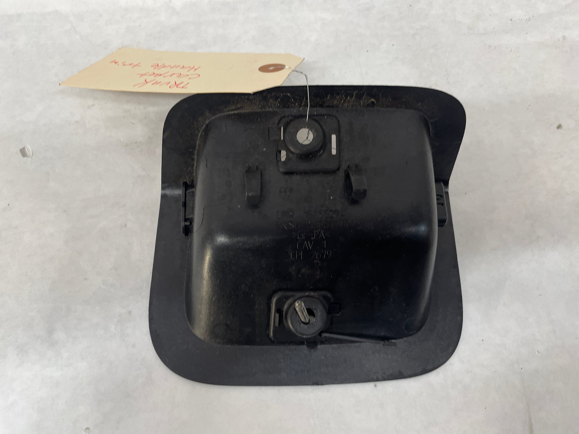 2009 Cadillac CTS-V Sedan Trunk Interior Handle OEM - Day's Parts Yard