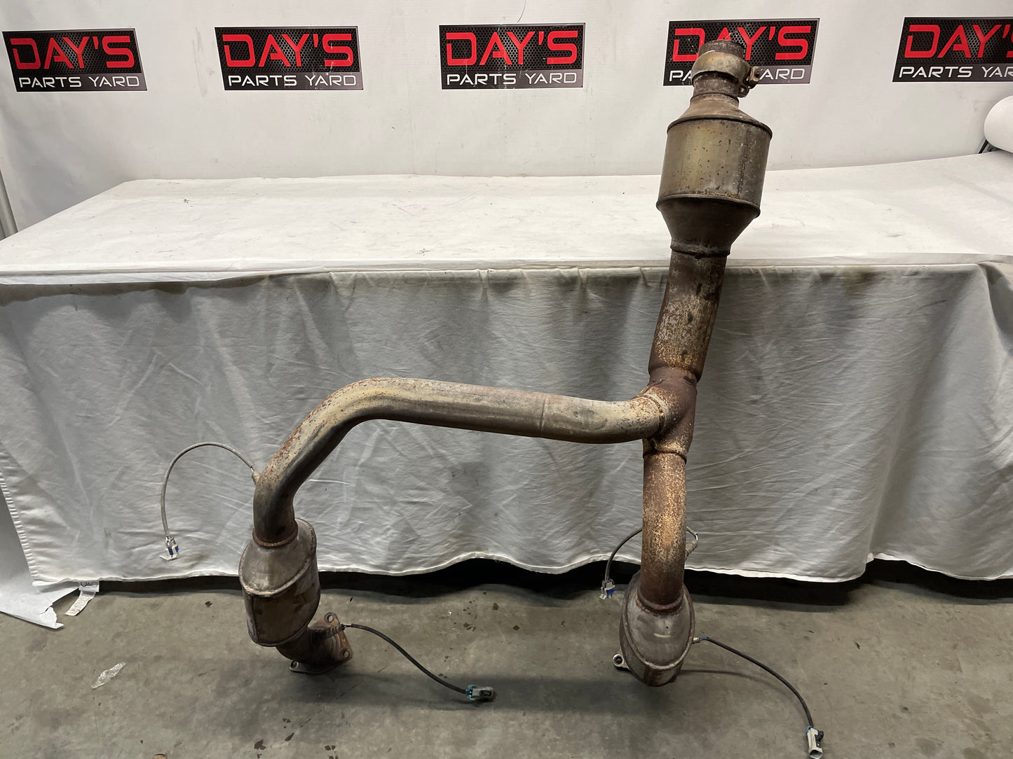 2013 GMC Sierra C1500 SLE Factory OEM Exhaust Catalytic Converters 76K - Day's Parts Yard