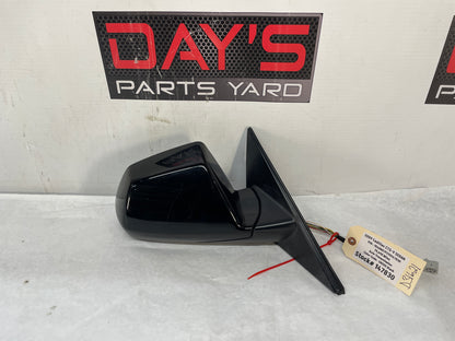 2009 Cadillac CTS-V Sedan RH Passenger Exterior Outside Mirror Black OEM - Day's Parts Yard