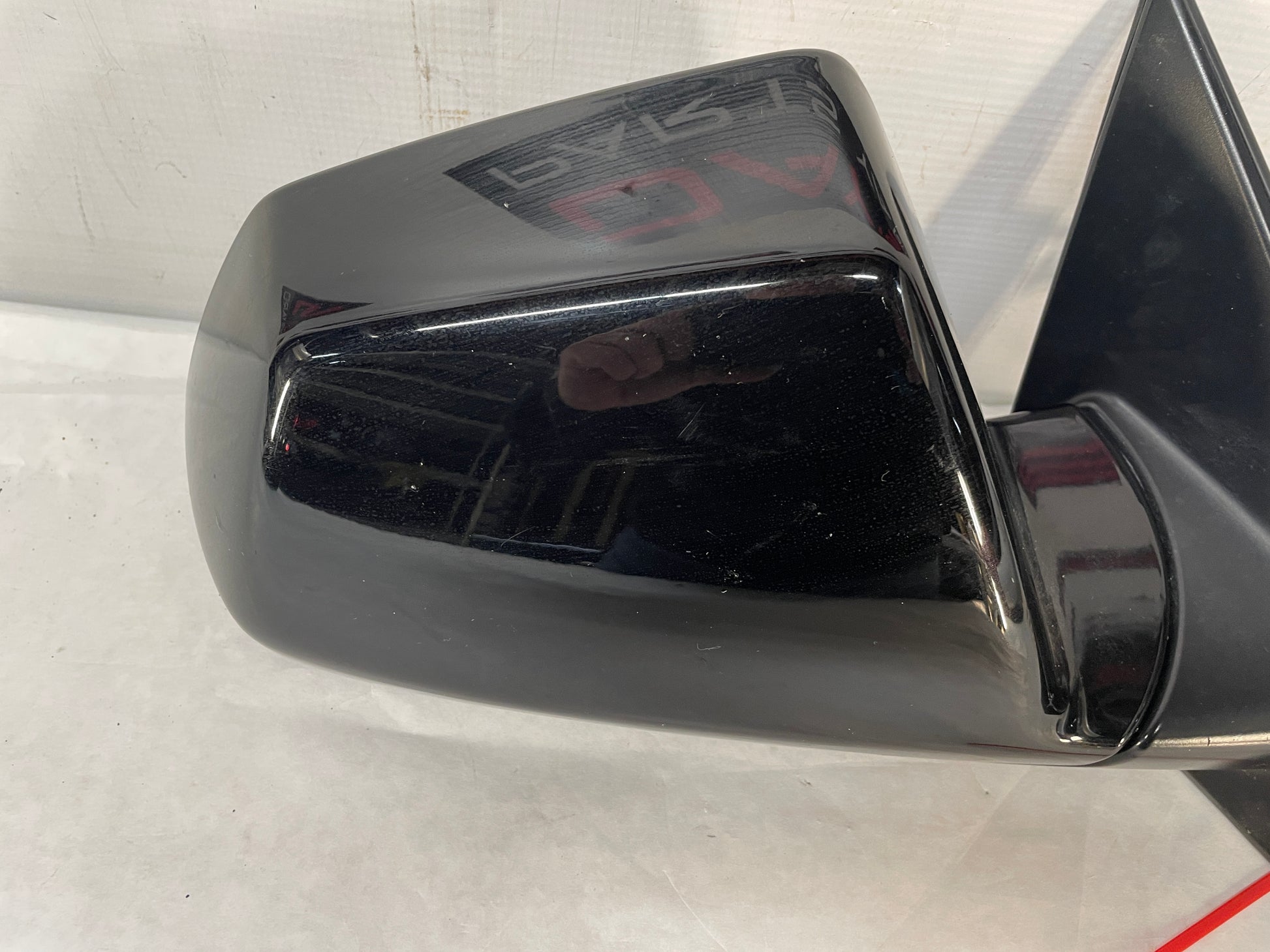 2009 Cadillac CTS-V Sedan RH Passenger Exterior Outside Mirror Black OEM - Day's Parts Yard