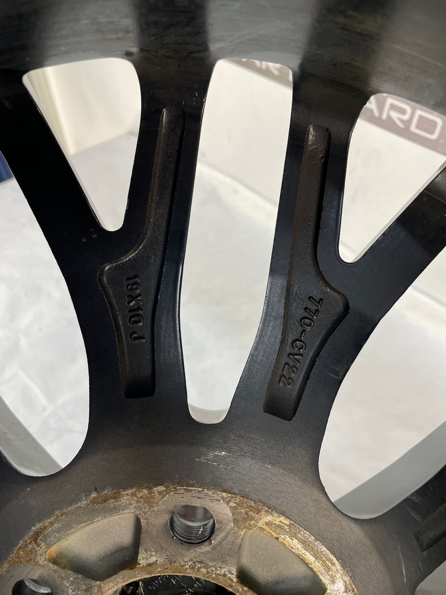 2008 Chevy C6 Corvette ZR1 ZR-1 Reproduction Wheels Fronts 18X8.5 Rears 19X10