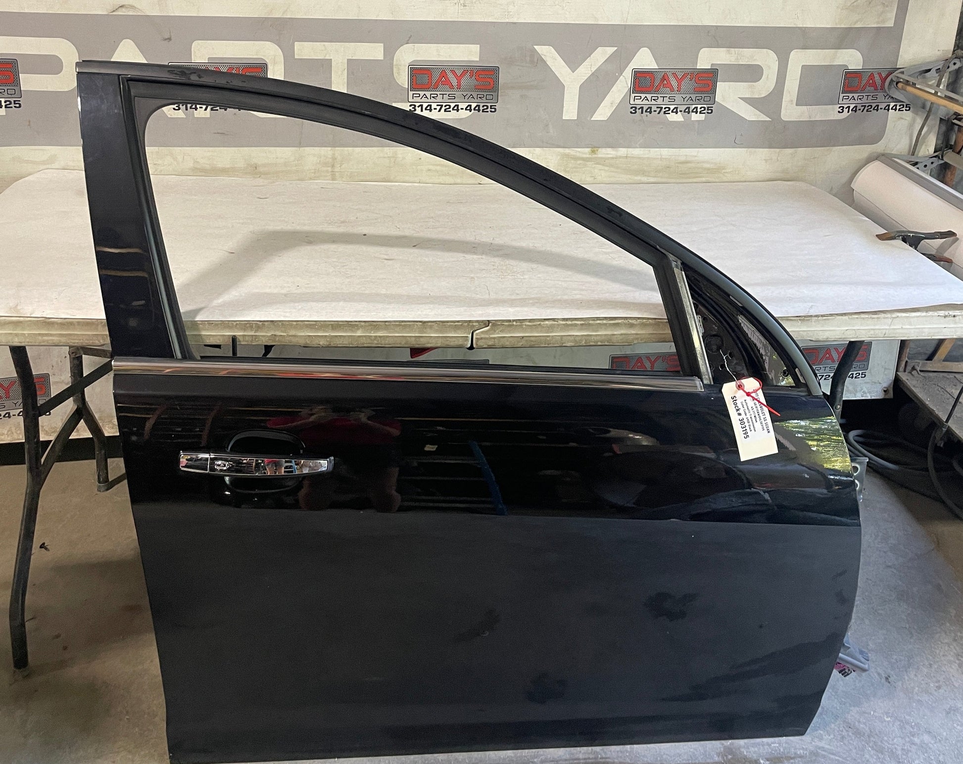 2017 Chevrolet SS Sedan Front RH Passenger Door Black OEM - Day's Parts Yard