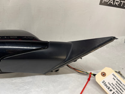 2009 Cadillac CTS-V Sedan RH Passenger Exterior Outside Mirror Black OEM - Day's Parts Yard