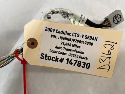 2009 Cadillac CTS-V Sedan RH Passenger Exterior Outside Mirror Black OEM - Day's Parts Yard