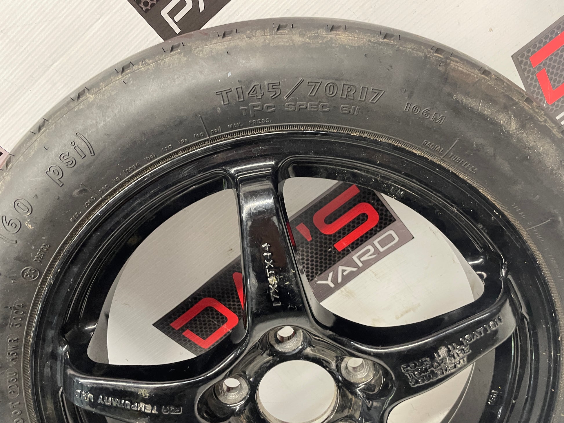 2005 Pontiac GTO Compact Spare Wheel & Tire OEM - Day's Parts Yard