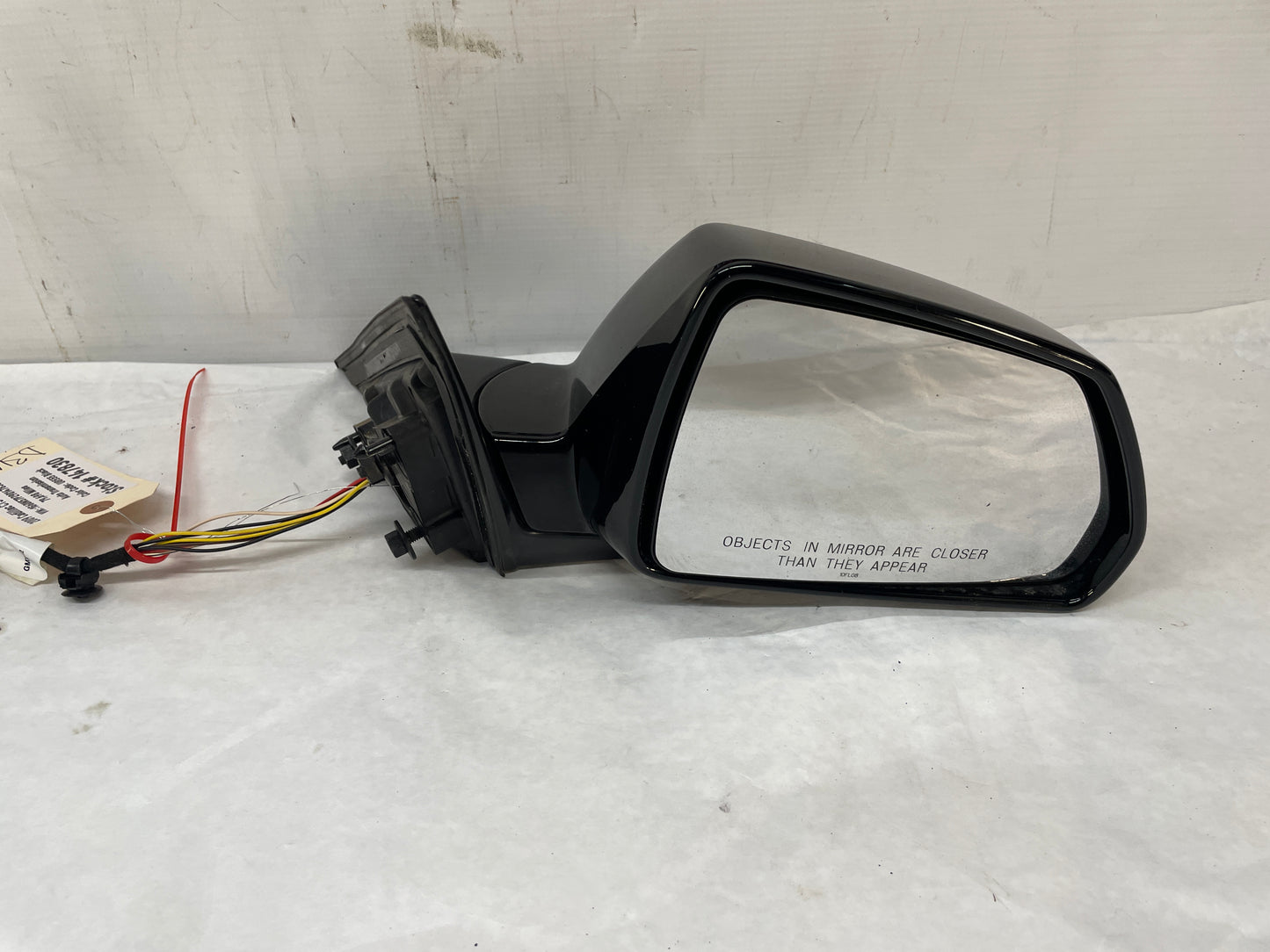 2009 Cadillac CTS-V Sedan RH Passenger Exterior Outside Mirror Black OEM - Day's Parts Yard