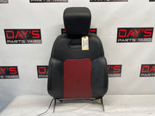 2009 Pontiac G8 GT RH Passenger Front Seat Top Cushion Frame Cover Red & Black Leather OEM