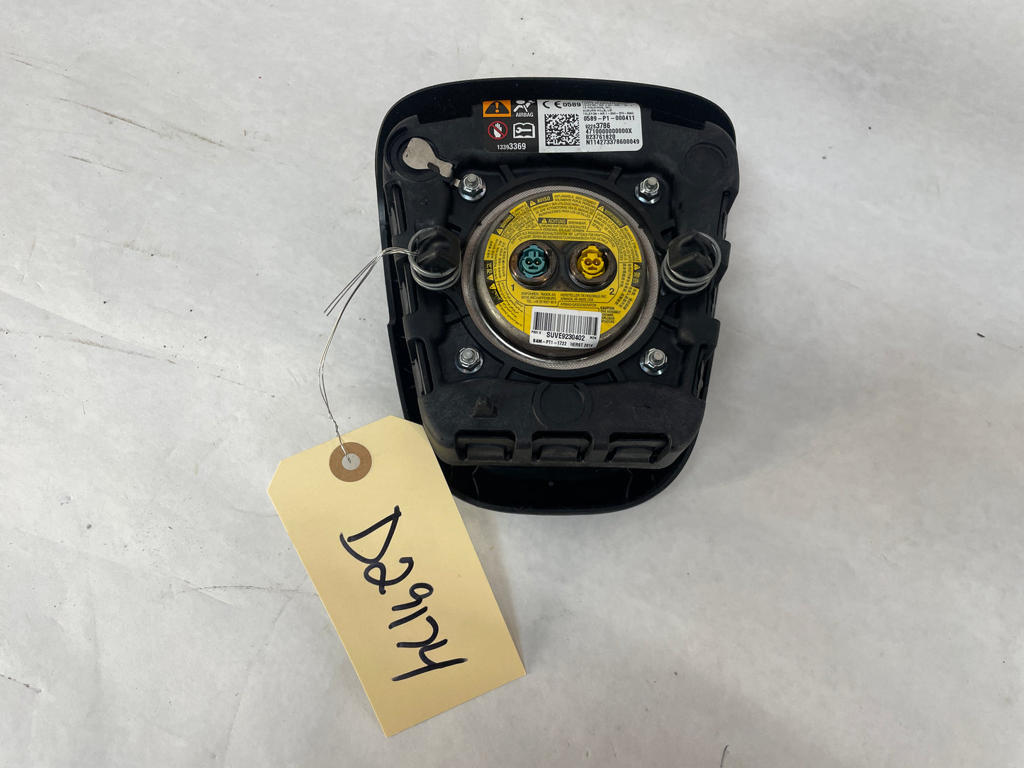 2015 Chevy SS Sedan Steering Wheel Air Bag Airbag OEM