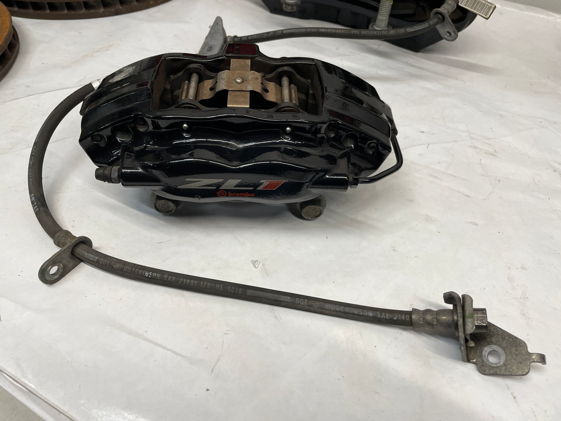 2014 Chevy Camaro ZL1 Front and Rear Brembo Brake Calipers and Rotors OEM - Day's Parts Yard