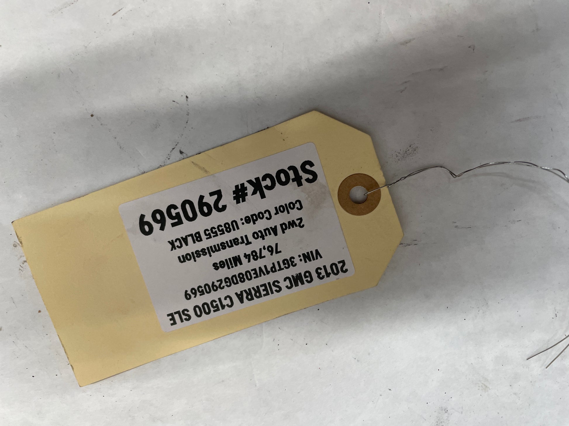 2013 GMC Sierra C1500 SLE  Rear Driveshaft Drive Shaft OEM - Day's Parts Yard