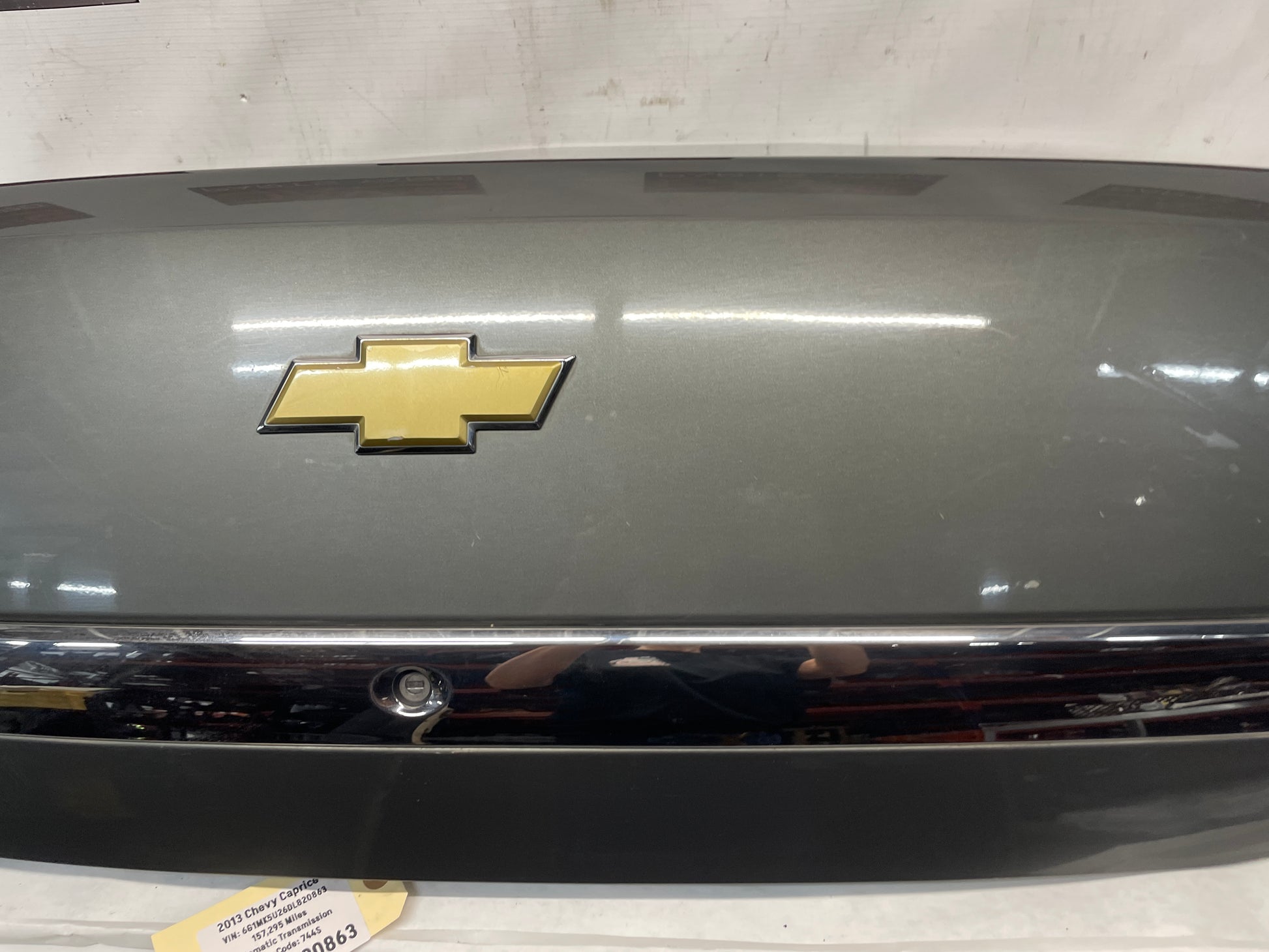 2013 Chevy Caprice Trunk Deck Lid OEM - Day's Parts Yard