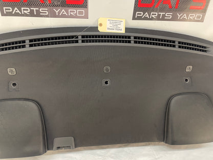 2015 Chevy SS Sedan Rear Interior Package Deck Tray Parcel Shelf Trim Cover OEM