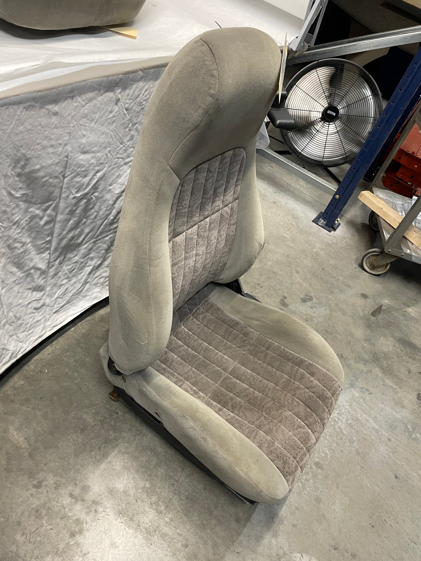 2002 Chevy Camaro Z28 Seats Fronts and Rears Gray Grey Cloth OEM - Day's Parts Yard