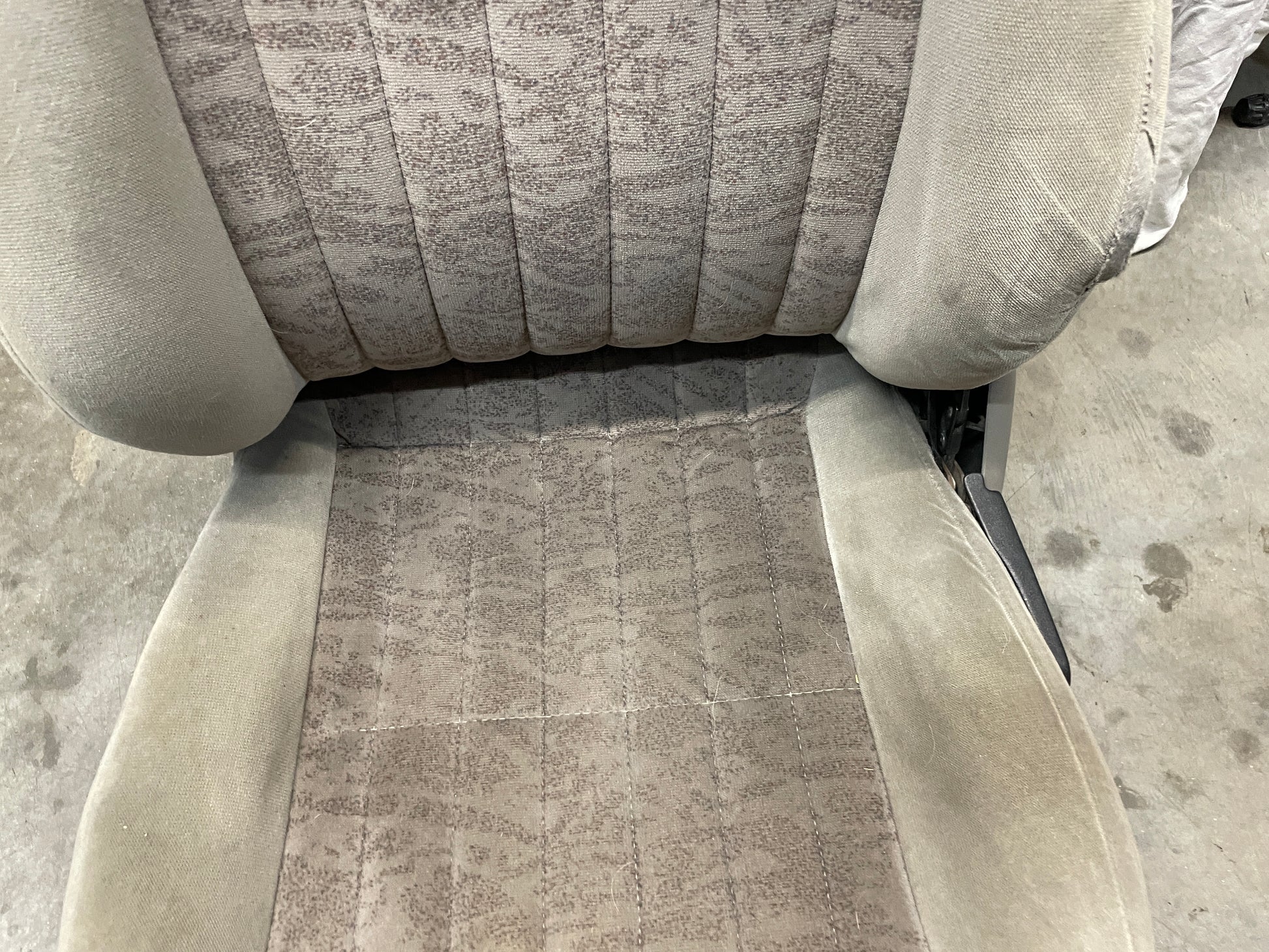 2002 Chevy Camaro Z28 Seats Fronts and Rears Gray Grey Cloth OEM - Day's Parts Yard