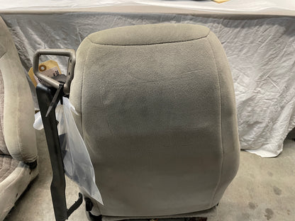 2002 Chevy Camaro Z28 Seats Fronts and Rears Gray Grey Cloth OEM - Day's Parts Yard
