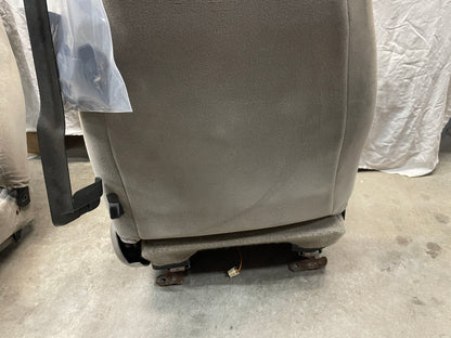 2002 Chevy Camaro Z28 Seats Fronts and Rears Gray Grey Cloth OEM - Day's Parts Yard