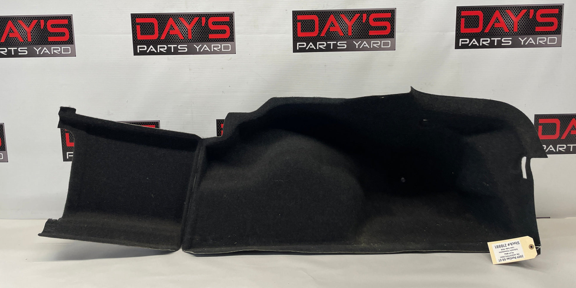 2009 Pontiac G8 GT RH Passenger Trunk Cargo Carpet Felt Cover OEM - Day's Parts Yard