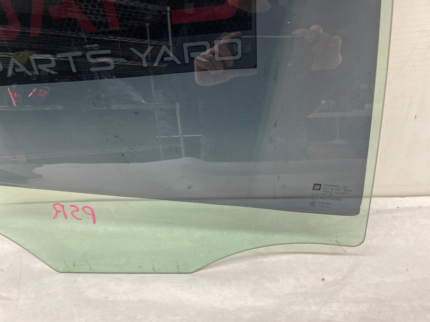 2009 Cadillac CTS-V Sedan RH Passenger Rear Door Window Glass OEM - Day's Parts Yard