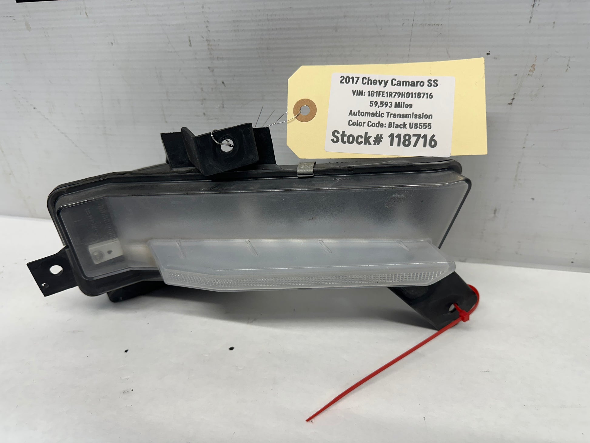 2017 Chevy Camaro SS RH Passenger Fog Light w/ Ballast OEM - Day's Parts Yard