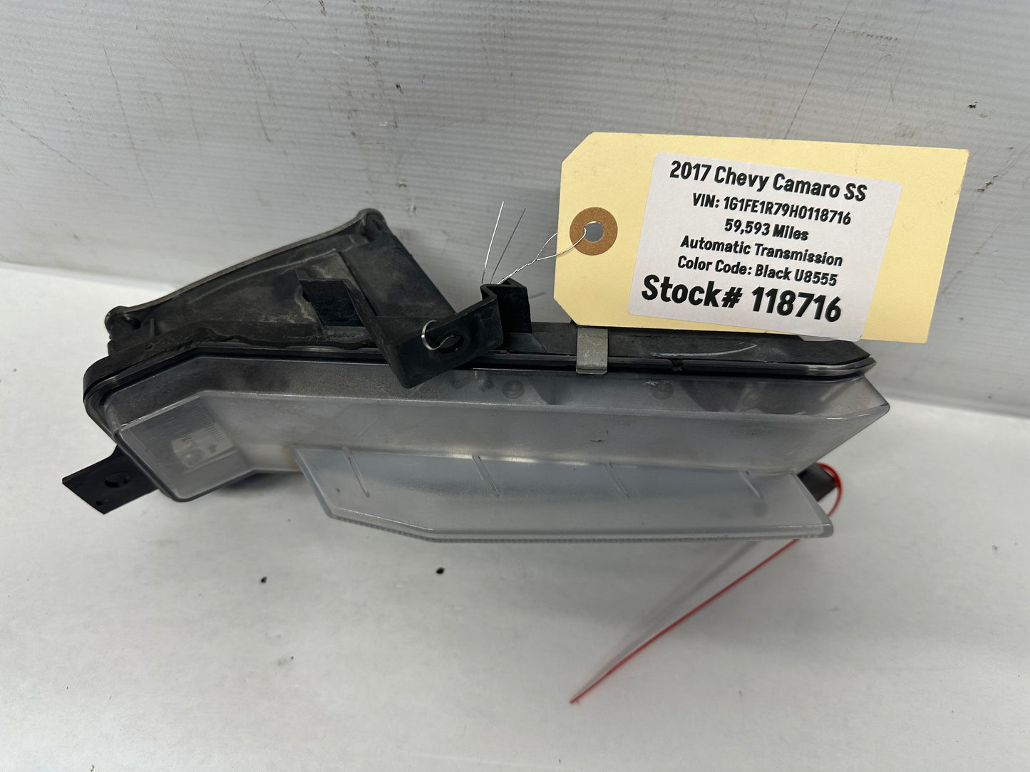 2017 Chevy Camaro SS RH Passenger Fog Light w/ Ballast OEM - Day's Parts Yard