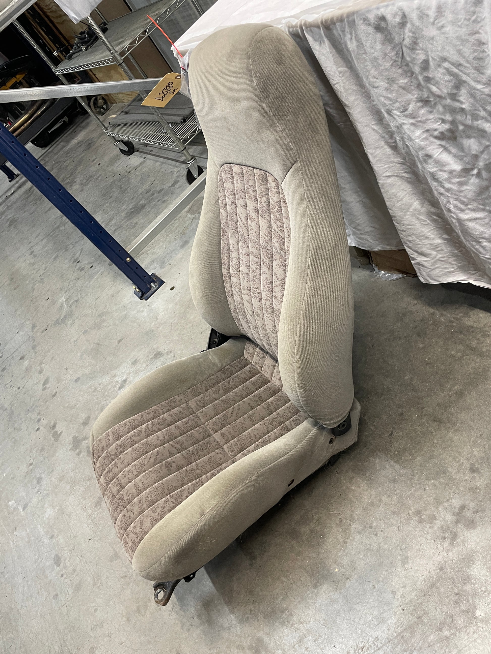 2002 Chevy Camaro Z28 Seats Fronts and Rears Gray Grey Cloth OEM - Day's Parts Yard