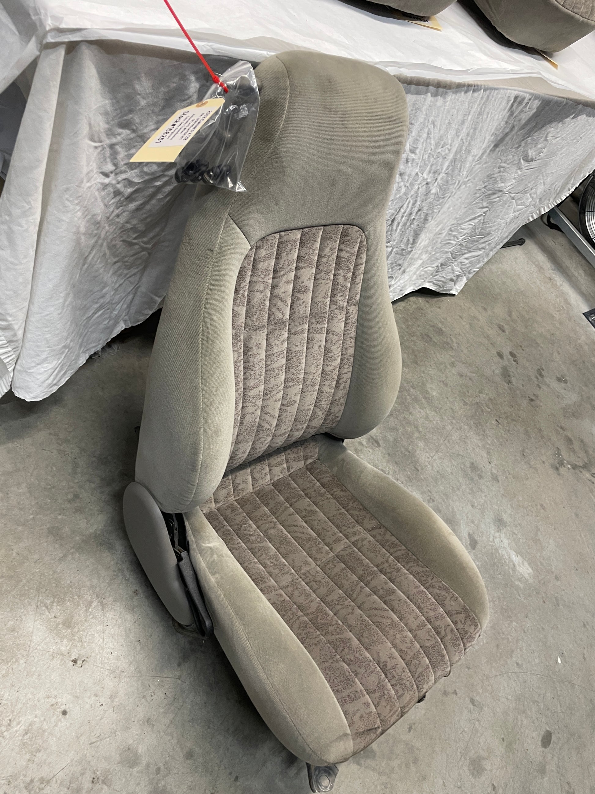 2002 Chevy Camaro Z28 Seats Fronts and Rears Gray Grey Cloth OEM - Day's Parts Yard