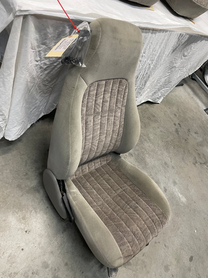 2002 Chevy Camaro Z28 Seats Fronts and Rears Gray Grey Cloth OEM - Day's Parts Yard