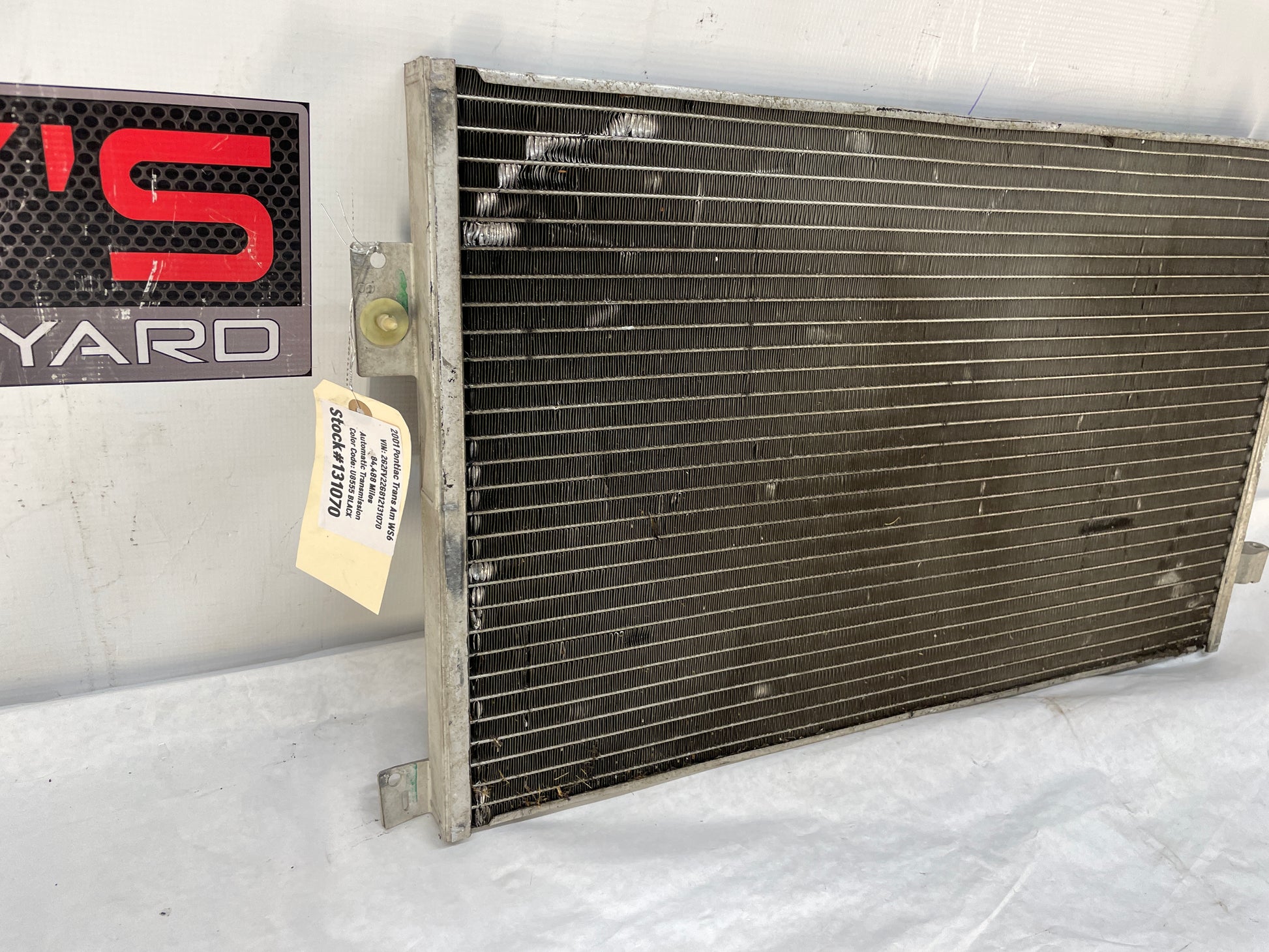 2001 Pontiac Trans AM WS6 AC Air Conditioner Compressor Condenser OEM - Day's Parts Yard