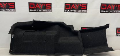 2009 Pontiac G8 GT LH Driver Quarter Liner Truck Cargo Felt Carpet OEM - Day's Parts Yard