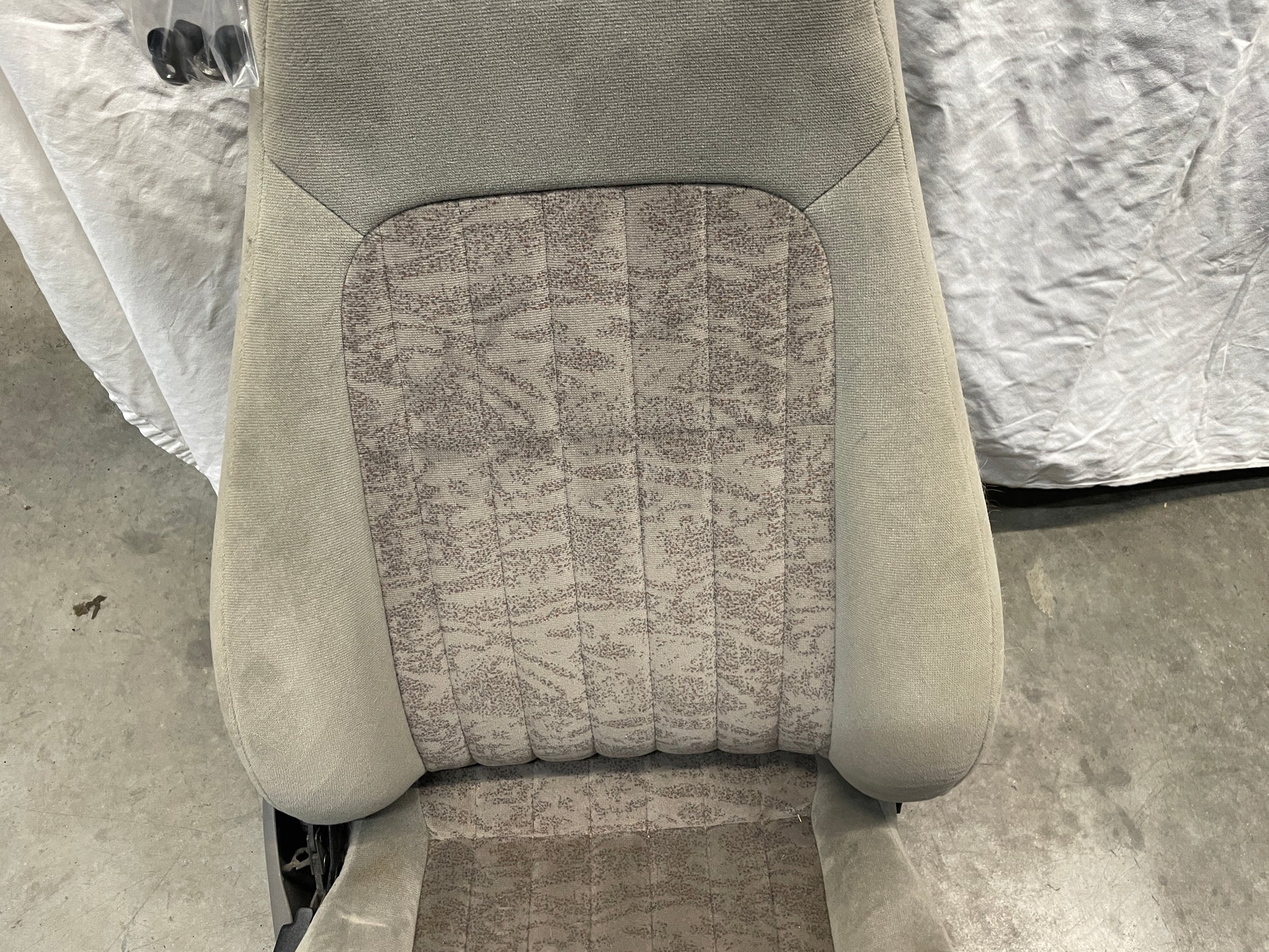 2002 Chevy Camaro Z28 Seats Fronts and Rears Gray Grey Cloth OEM - Day's Parts Yard
