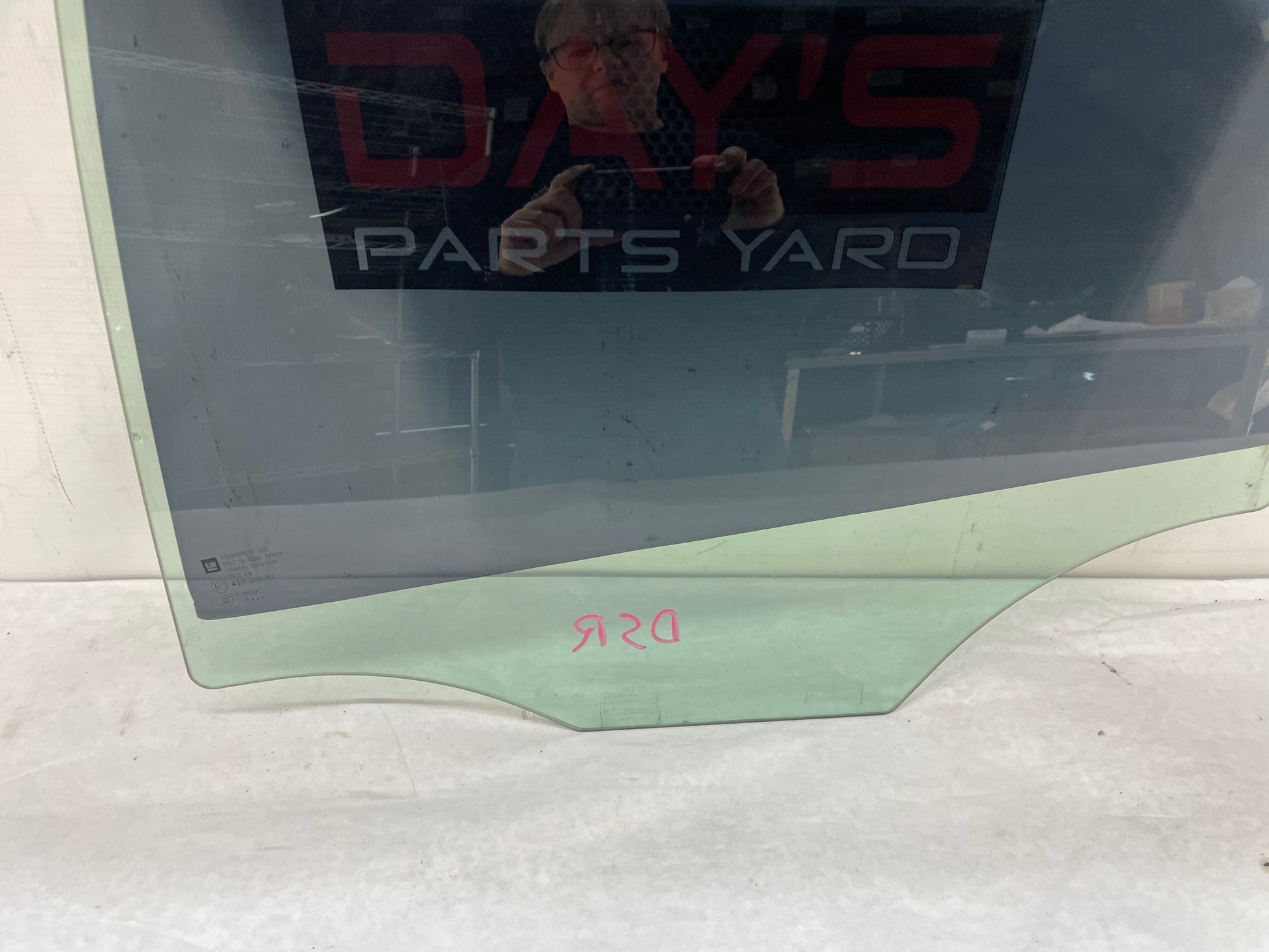 2009 Cadillac CTS-V Sedan LH Driver Rear Door Window Glass OEM - Day's Parts Yard