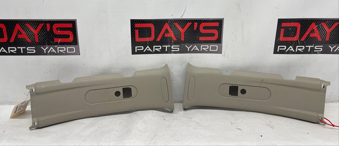 2013 GMC Sierra C1500 SLE RH & LH  B Pillar Upper Trim Tan OEM - Day's Parts Yard