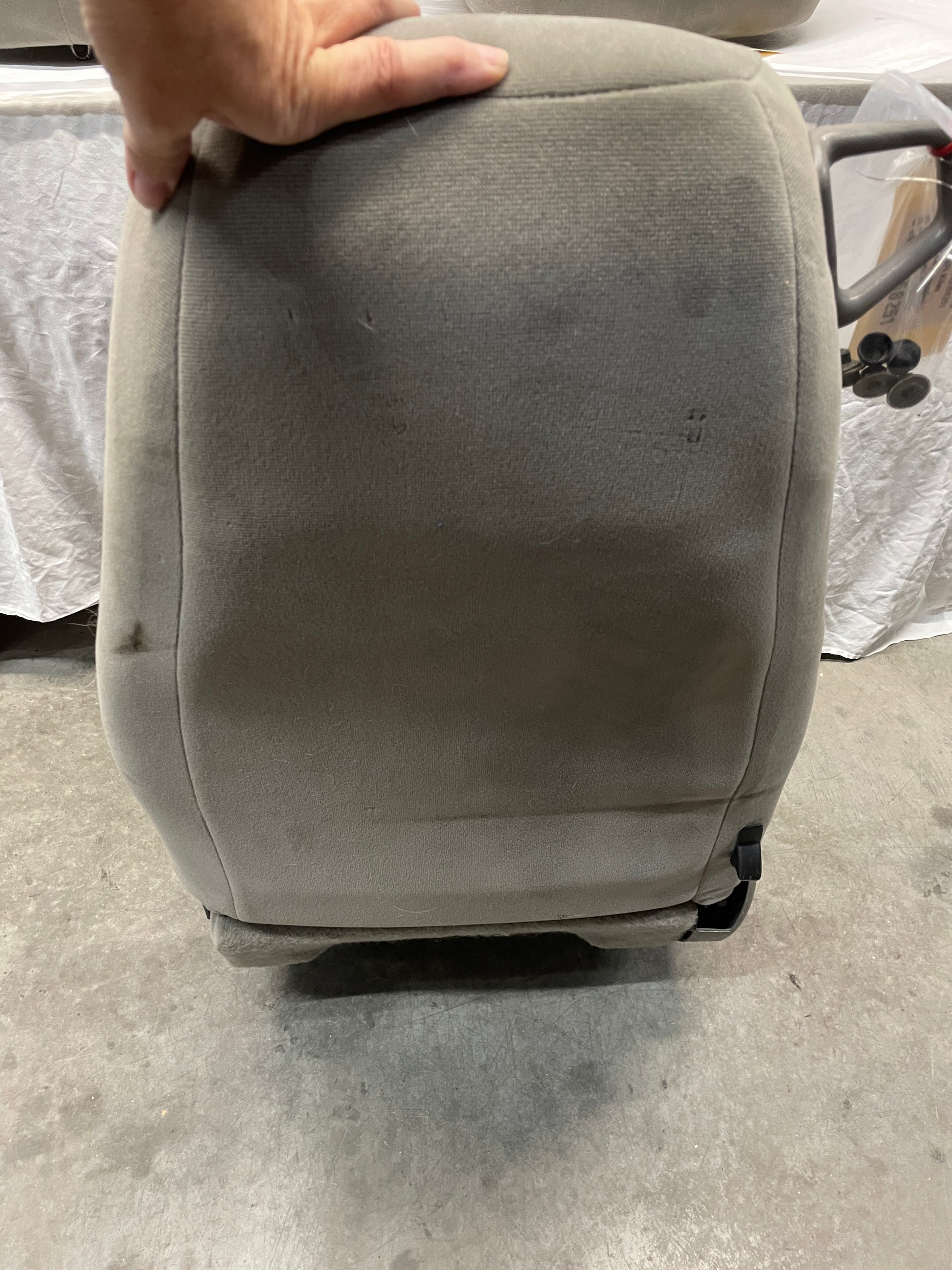 2002 Chevy Camaro Z28 Seats Fronts and Rears Gray Grey Cloth OEM - Day's Parts Yard